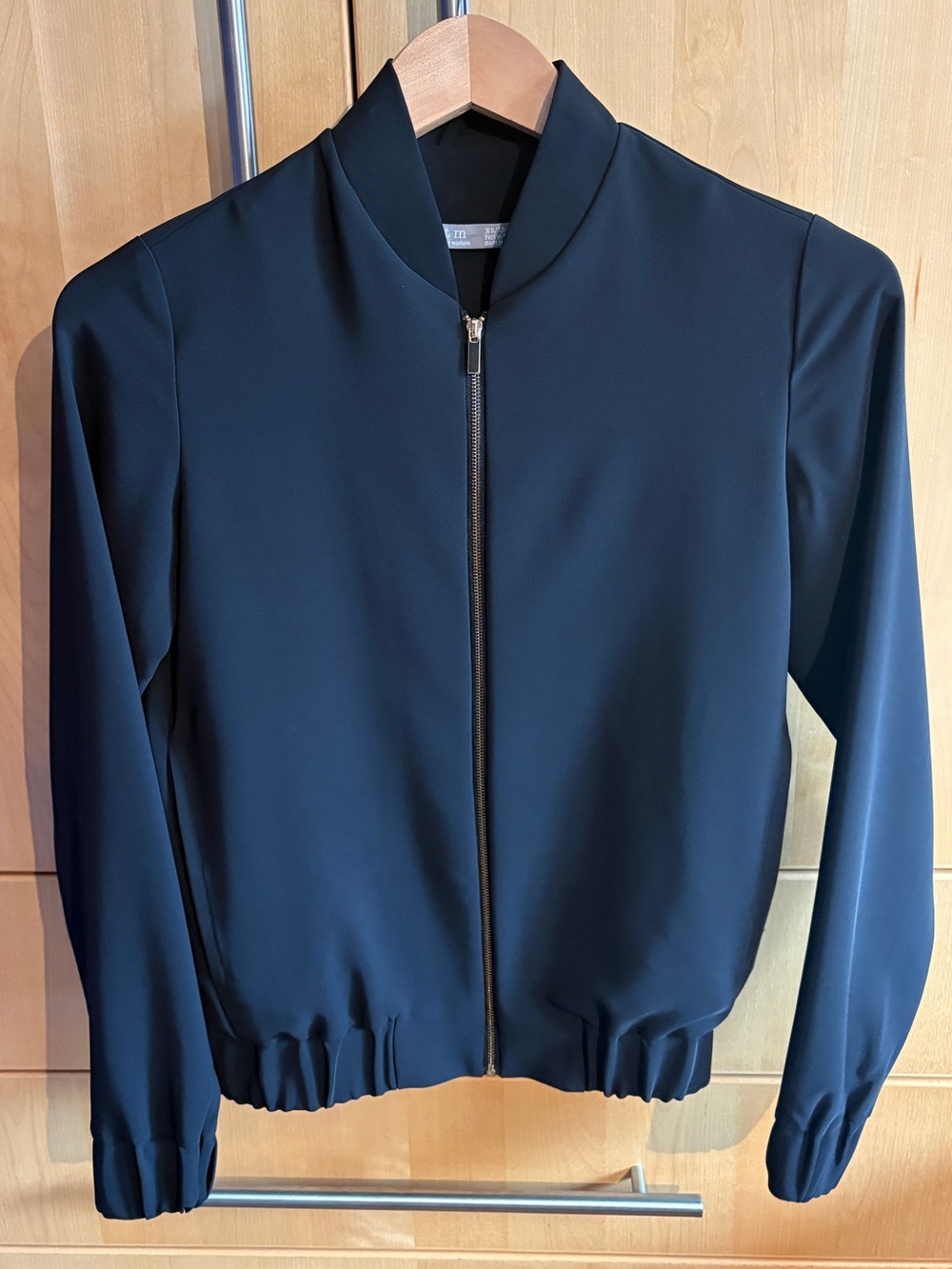 I Love Tyler Madison Black Bomber Jacket XS - Made in Canada!